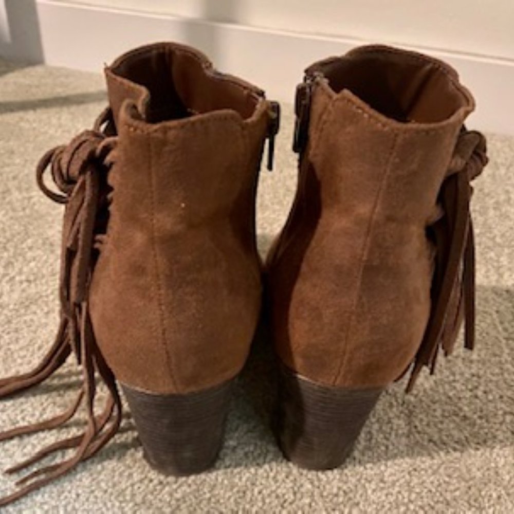 Size 10 Fergie brown boots - never worn! - Picture 7 of 8
